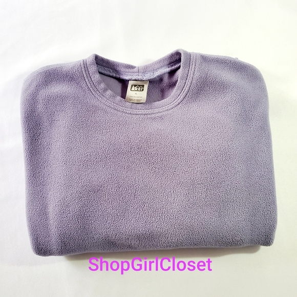 REI Light Purple Sweater Girls XL